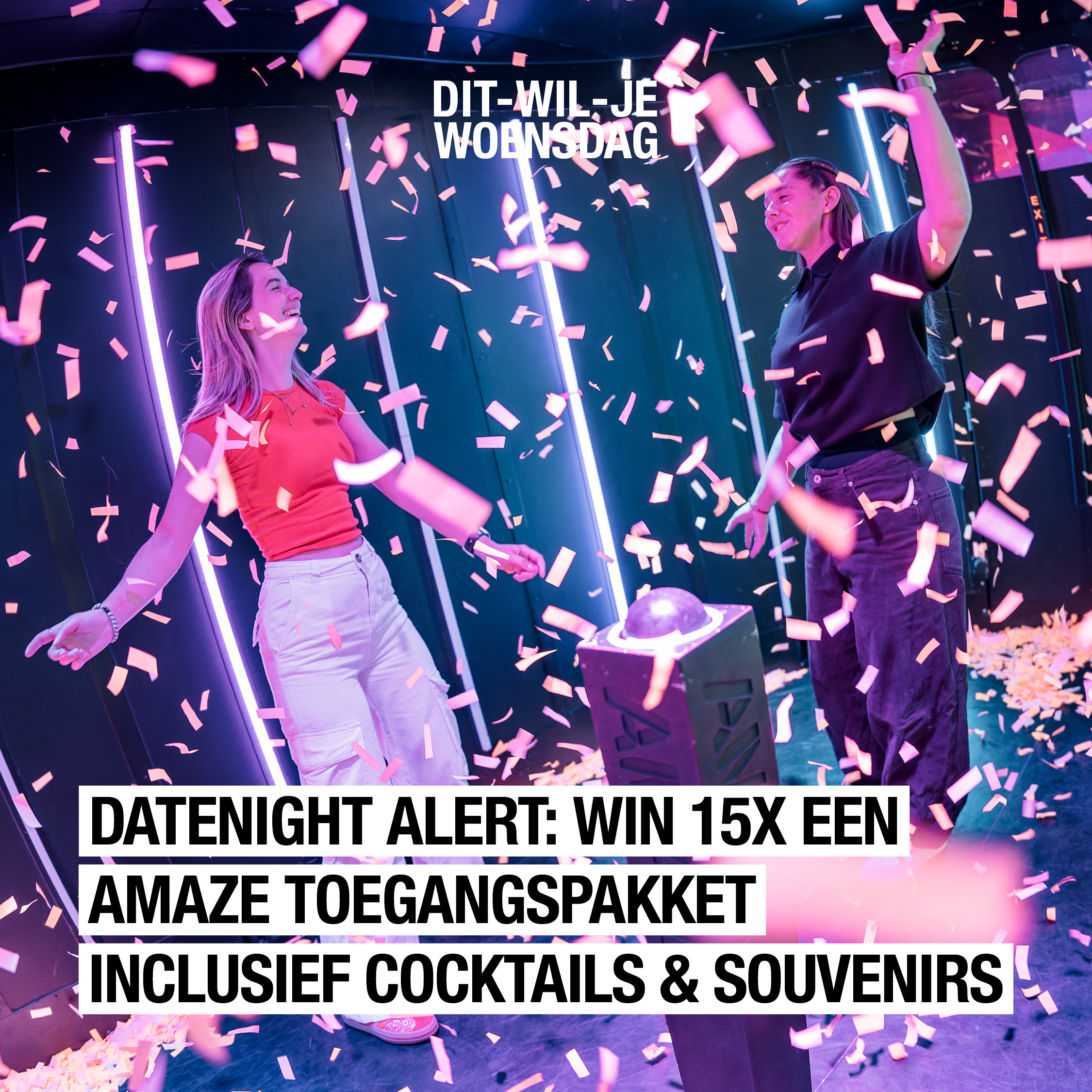 Eyegasms gegarandeerd: win deze onvergetelijke date met je lover of bestie