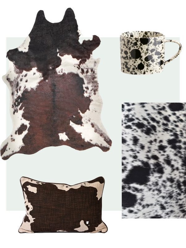 koeienprint interieur items