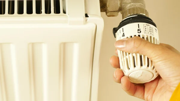 Verwarming lager zetten