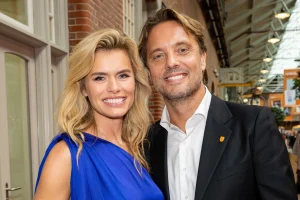 Nicolette van Dam met Bas Smit