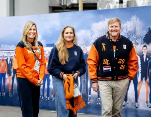 Sven Kramer en Ireen Wüst openen TeamNL Huis, koninklijke familie aanwezig bij brunch