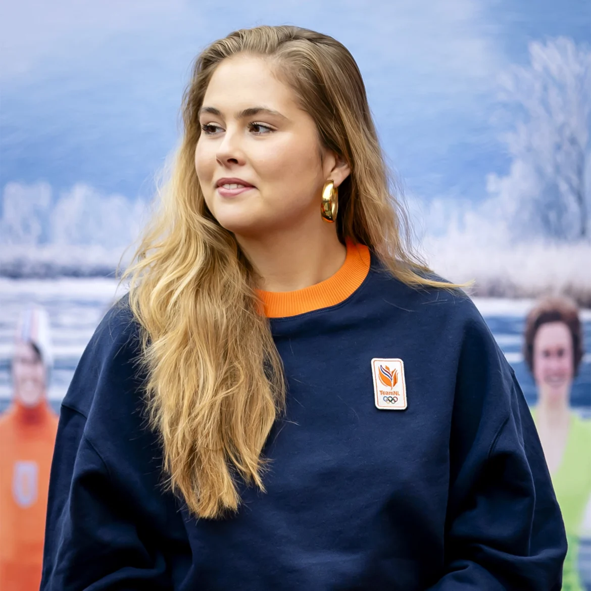 Amalia sneakers tijdens Olympische Spelen