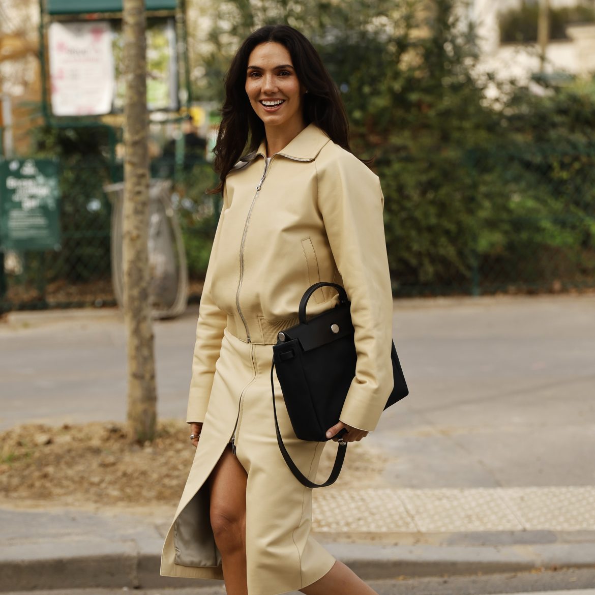 botergele outfit lente