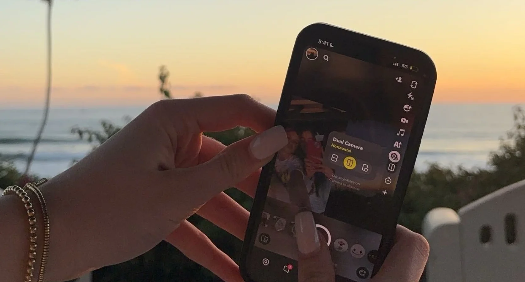 Veilig thuis Snapchat