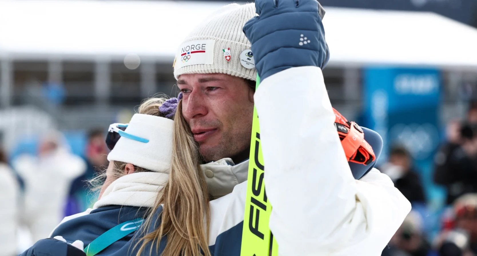 Dit is de reactie van de ex-vriendin van biatleet Sturla Holm Lægreid na excuses: 'Doet pijn'