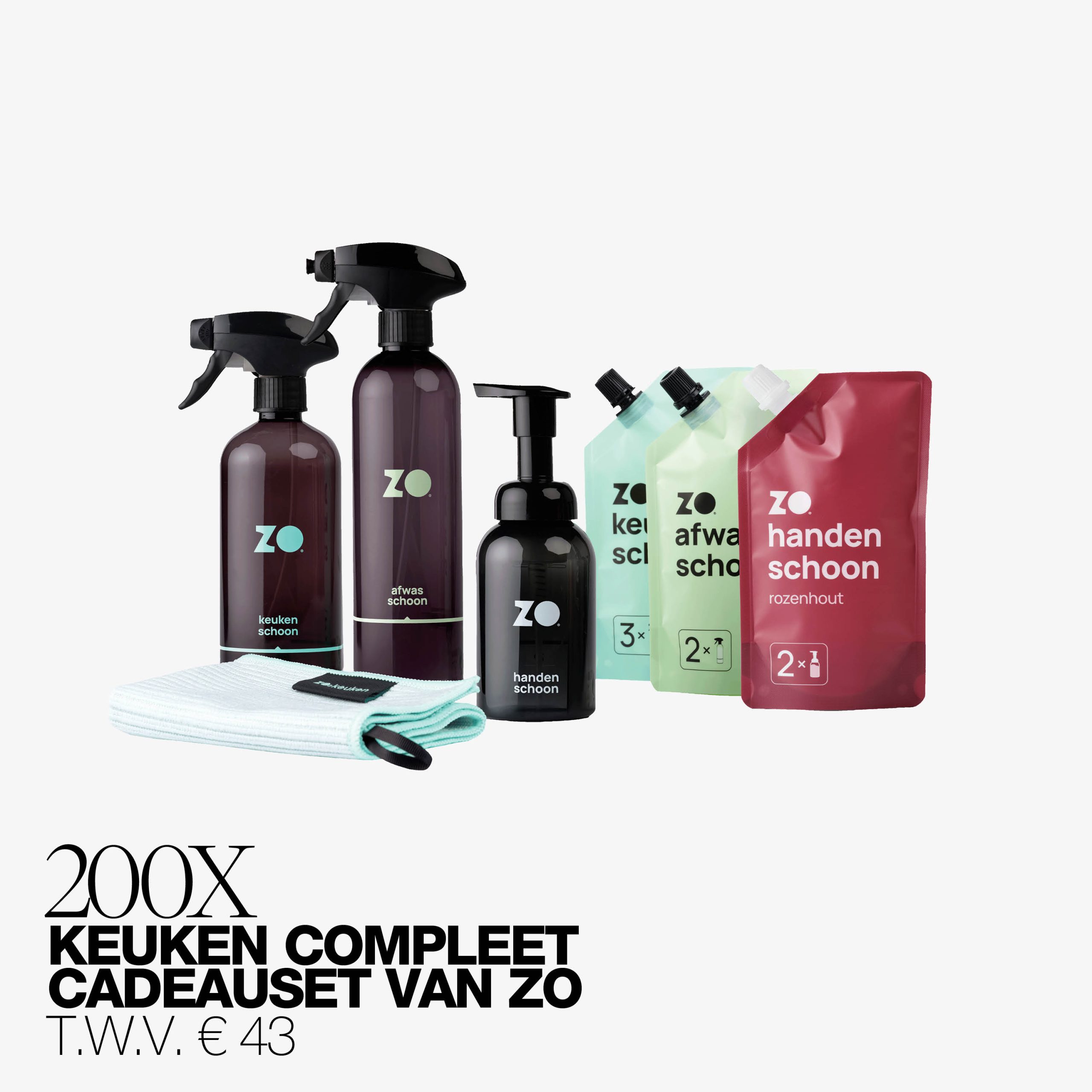 Deze schoonmaakmiddelen laten je keuken heerlijk ruiken en jij kunt er een heel pakket van winnen