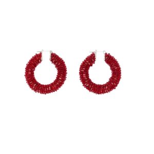 rode accessoires, oorbellen