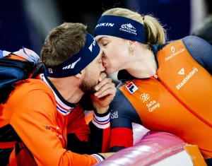 Thumbnail voor Liefde op het ijs: deze Nederlandse Olympiërs zijn ook stelletjes