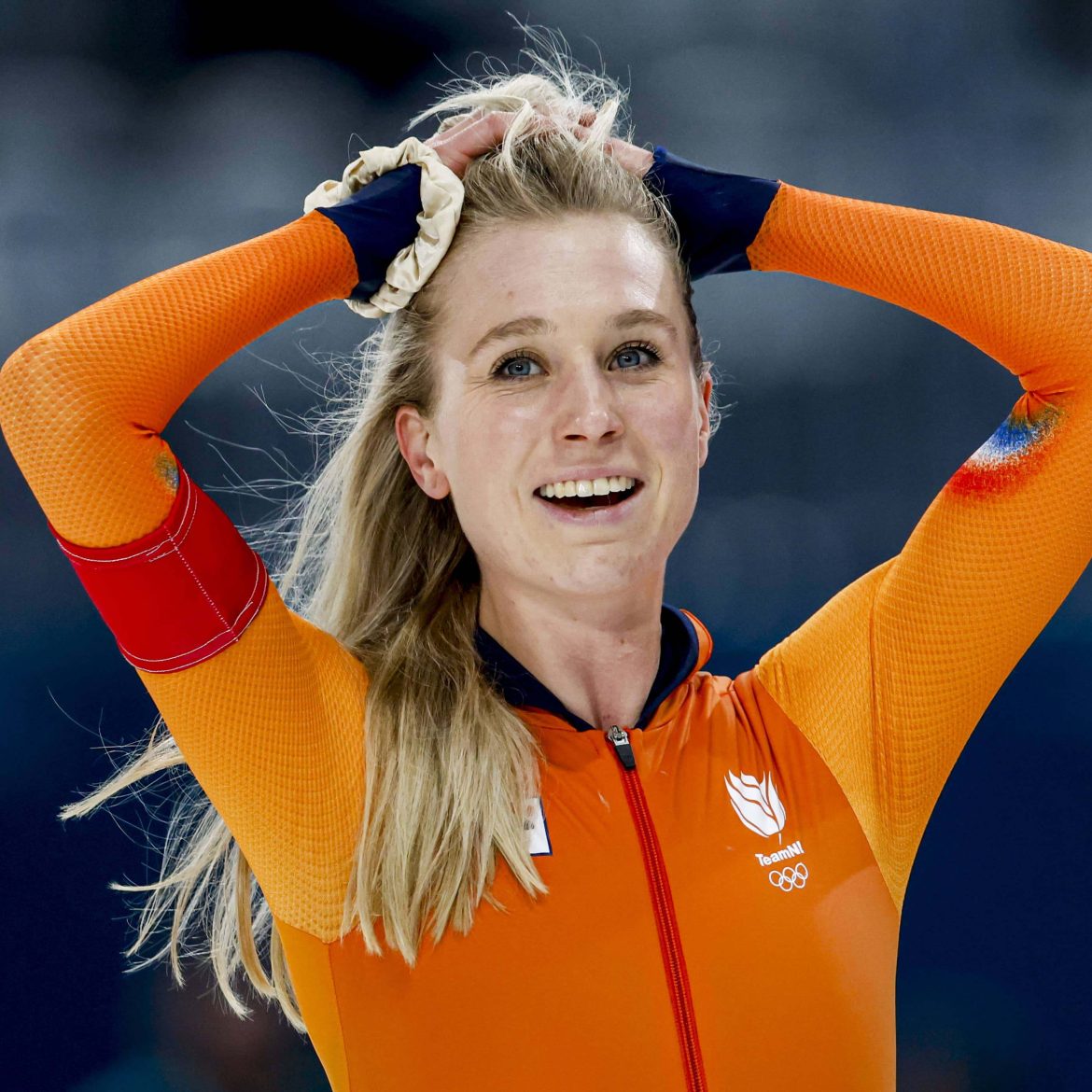 Merel Conijn wint zilveren medaille op de 5.000 meter