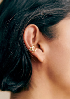Ear cuff alternatief voor piercing van Amalia