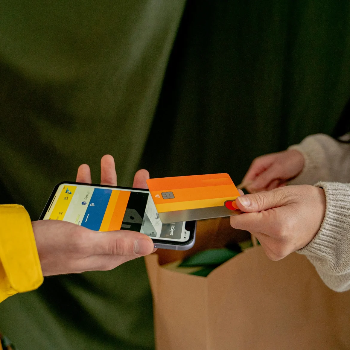 Contactloos betalen | oplichting bij de supermarkt