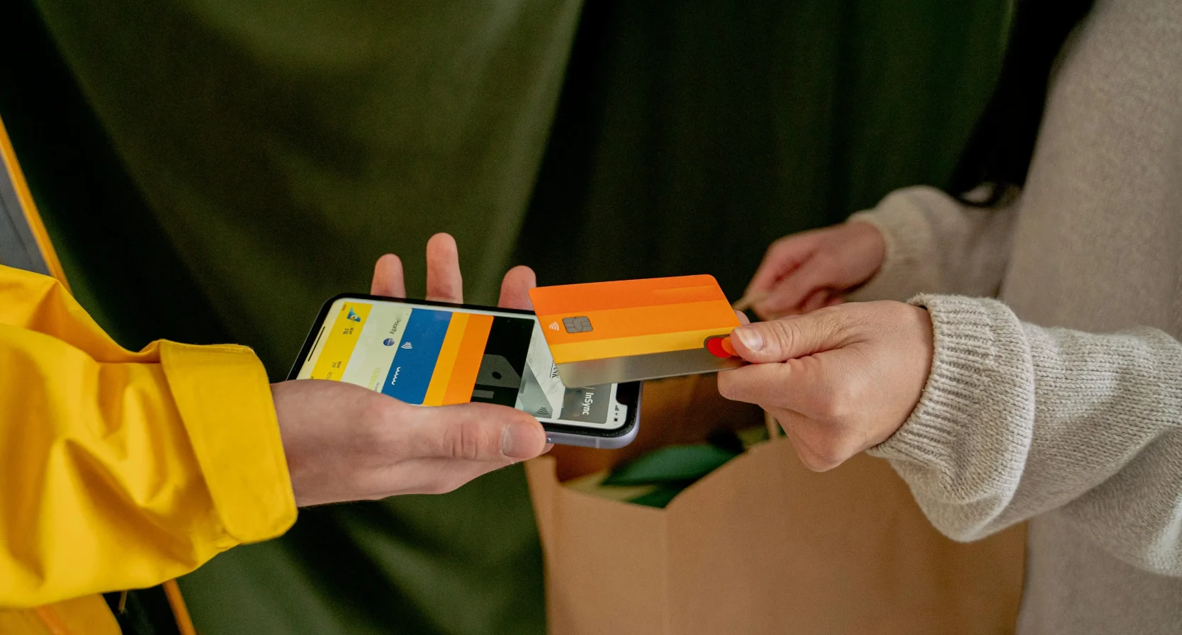 Contactloos betalen | oplichting bij de supermarkt