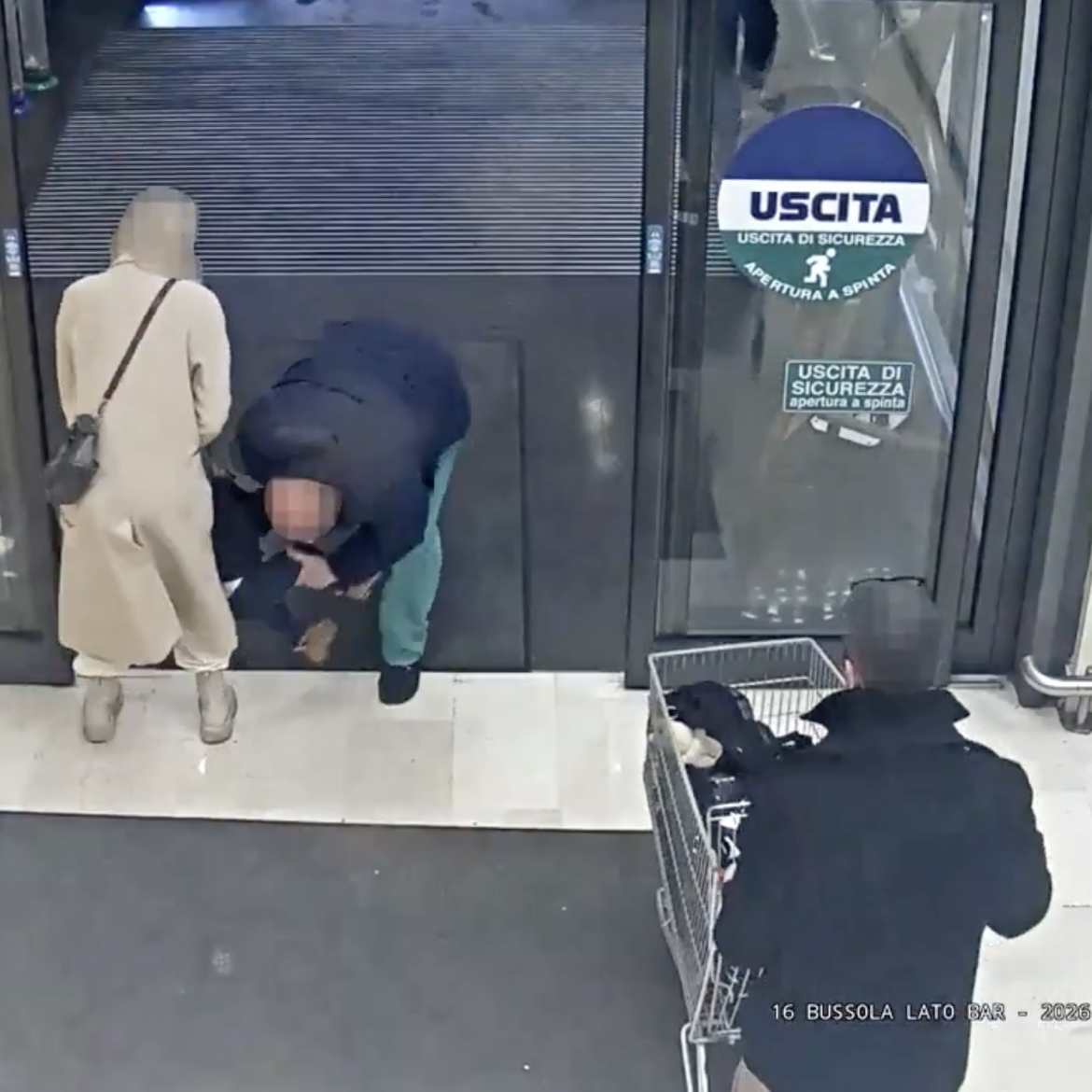 Ontvoering Italiaanse supermarkt