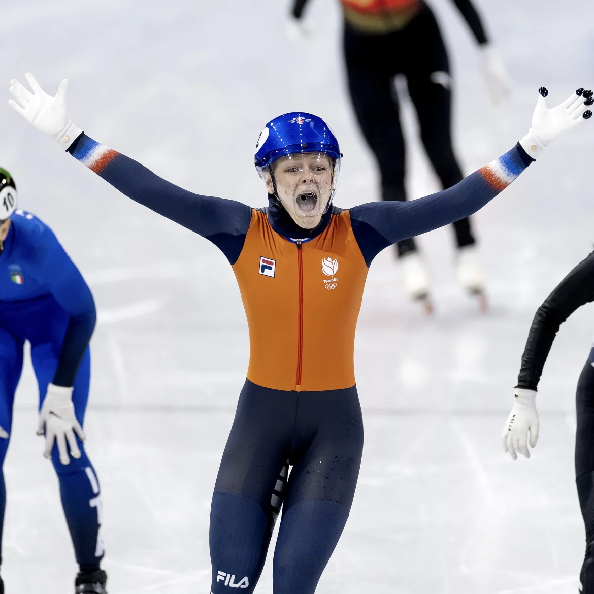 Xandra Velzeboer wint goud Olympische Winterspelen