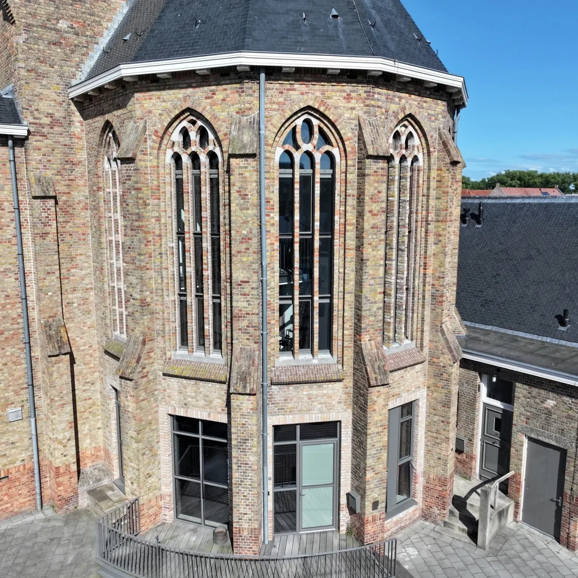 Woning in kerk