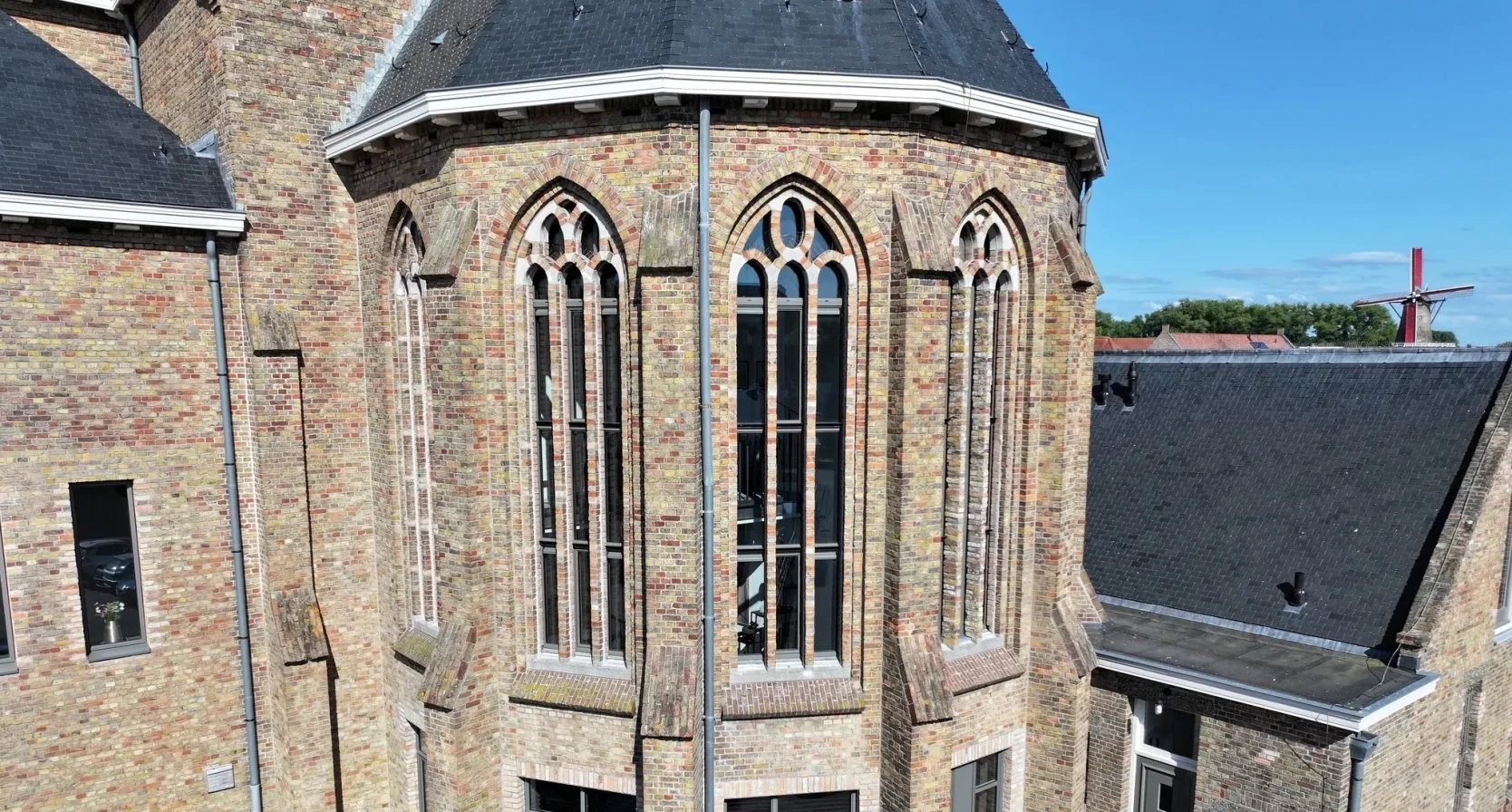Woning in kerk