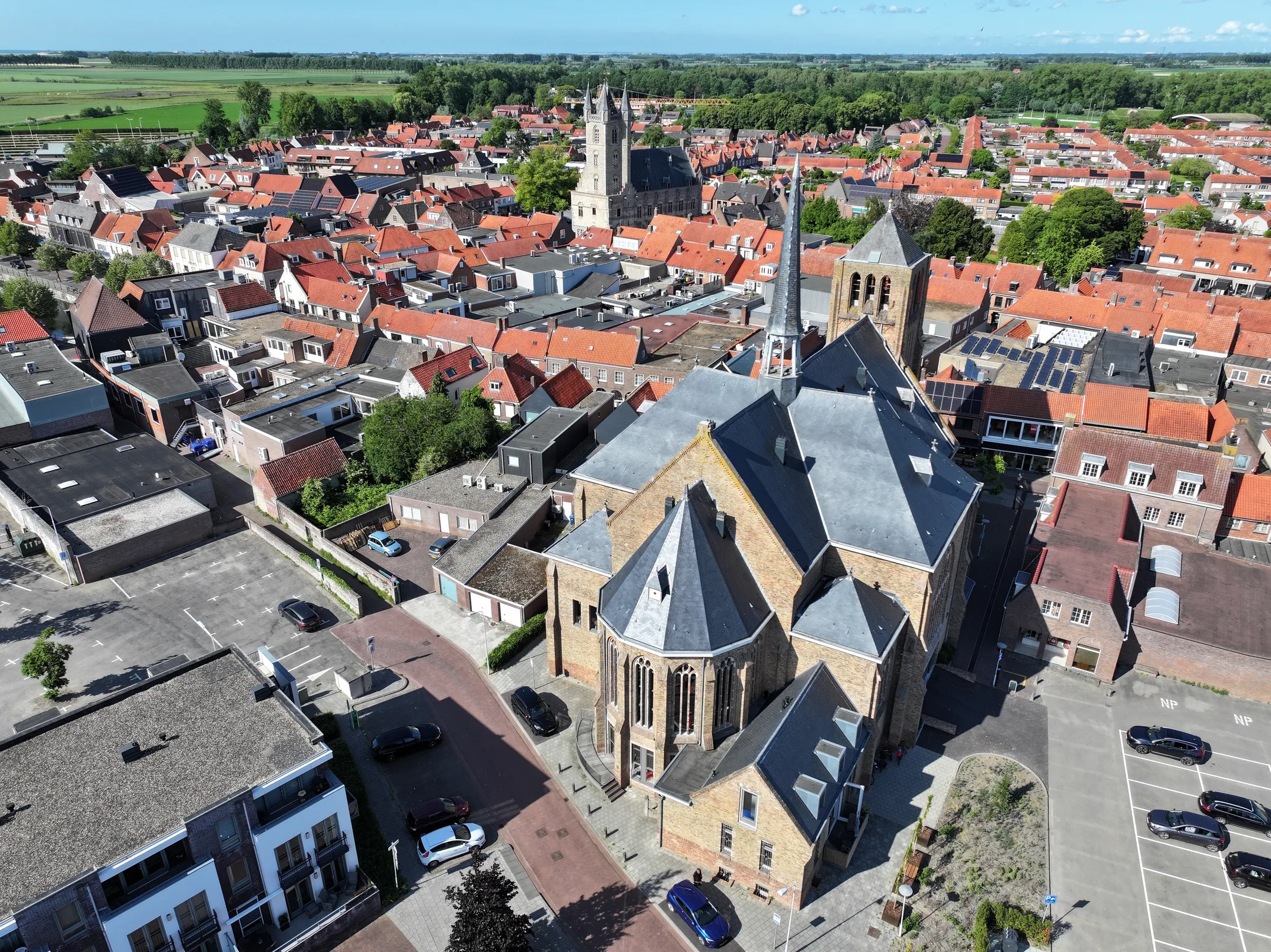 Kerk van woning in kerk