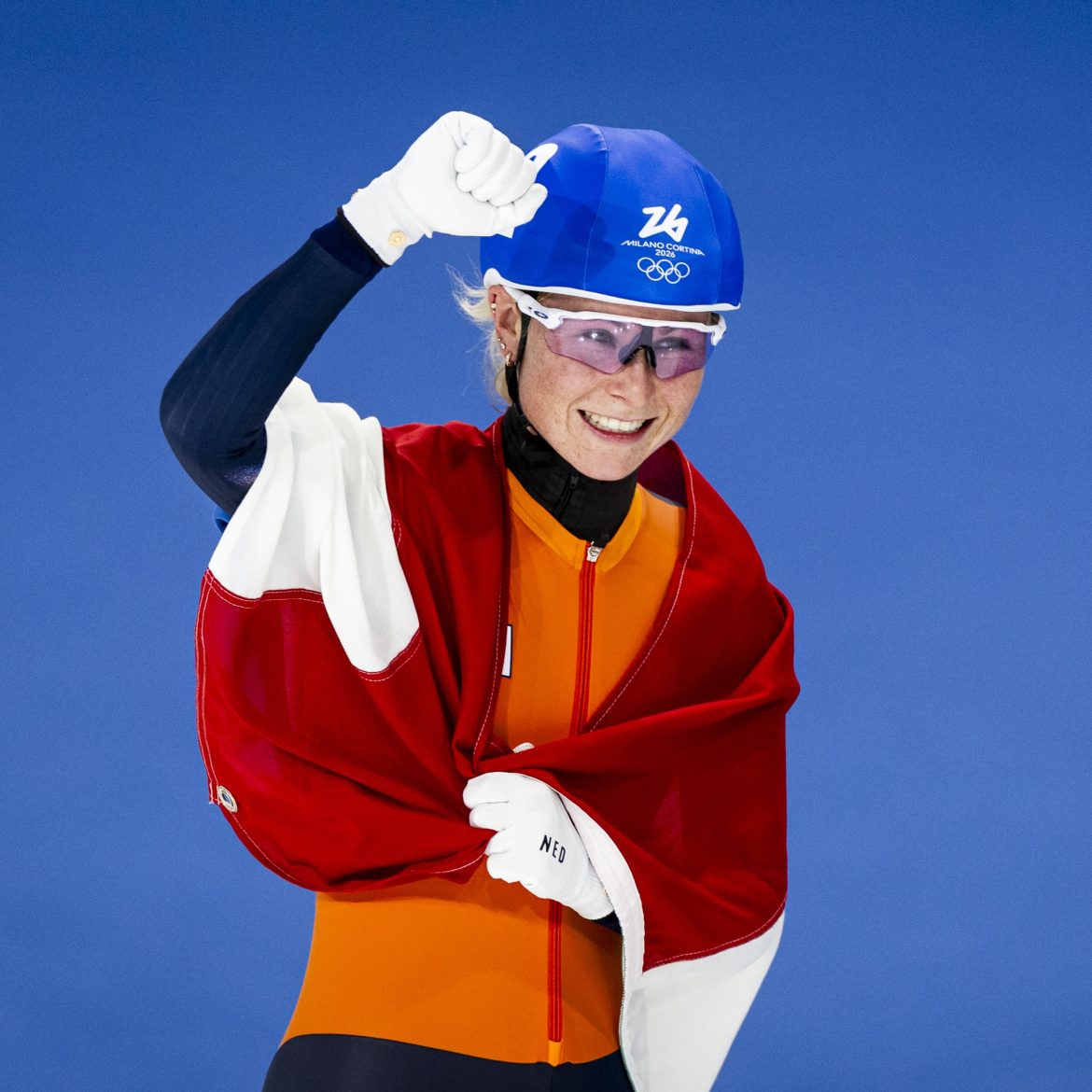 Dubbel goud: Jorrit Bergsma en Marijke Groenewoud winnen allebei olympisch goud op de massastart