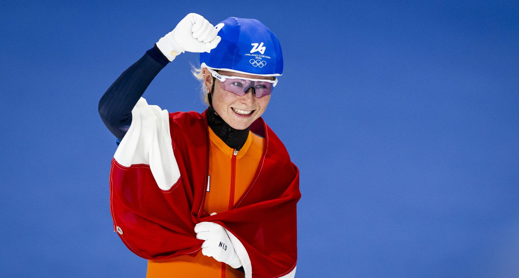 Dubbel goud: Jorrit Bergsma en Marijke Groenewoud winnen allebei olympisch goud op de massastart