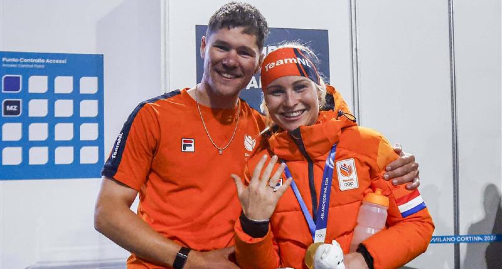 Marijke Groeneveld en Mike Dogterom