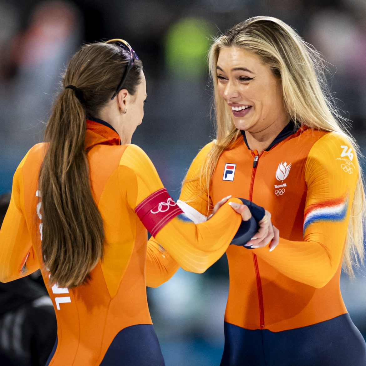 Femke Kok en Jutta Leerdam
