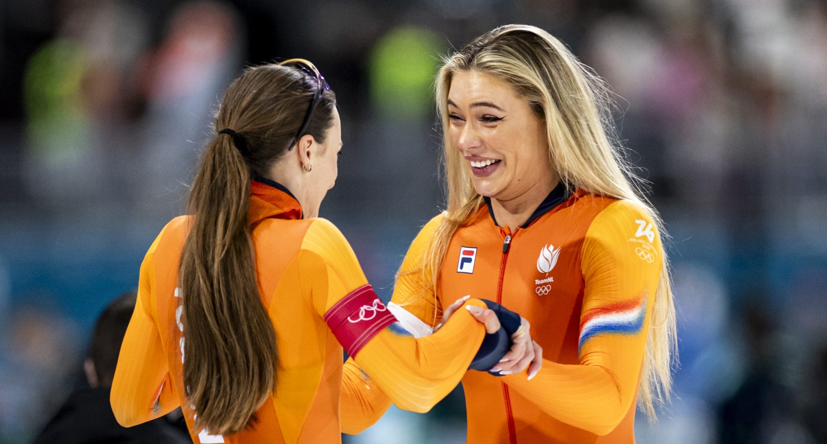 Femke Kok en Jutta Leerdam