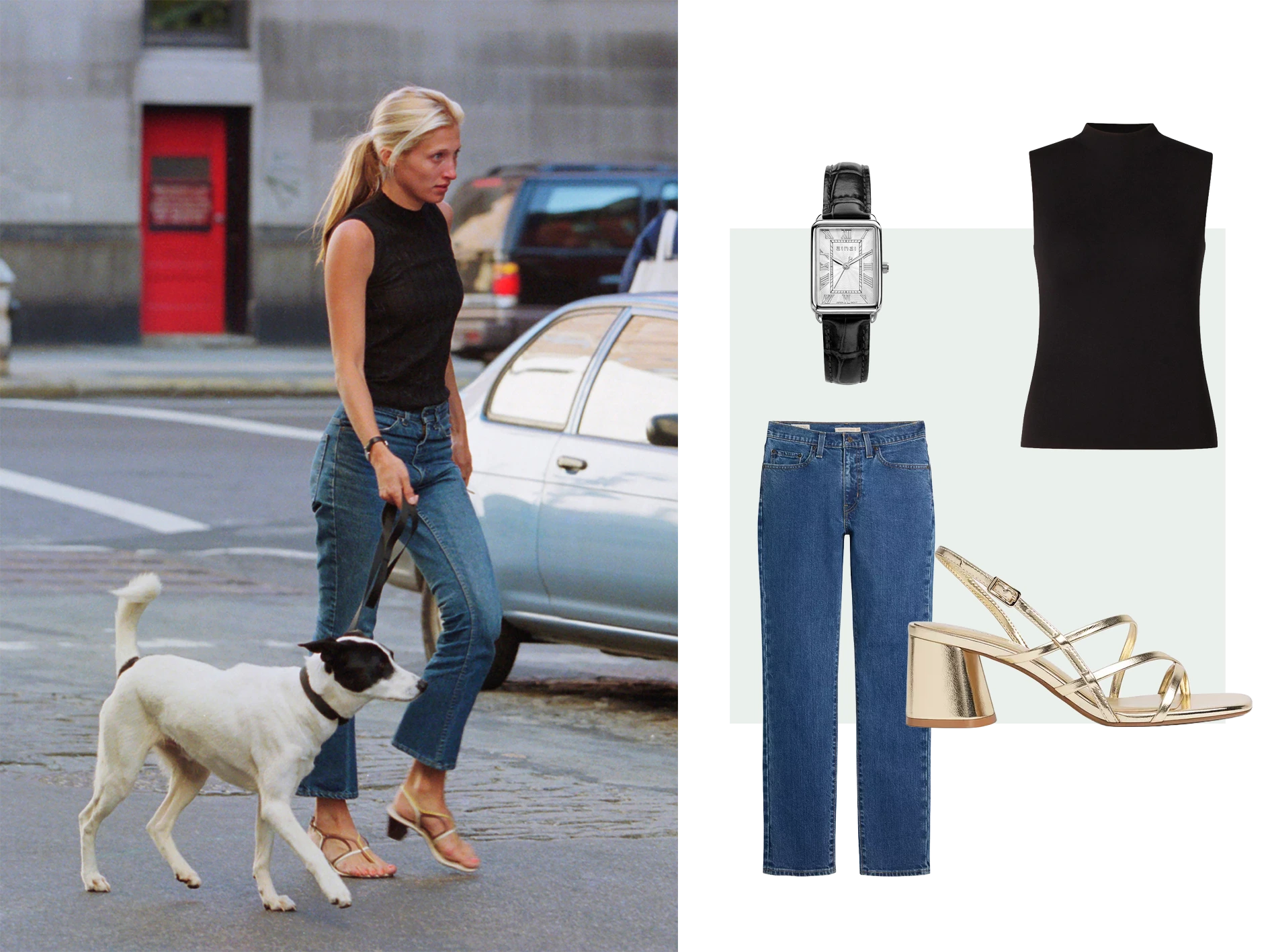 Outfit Carolyn Bessette 