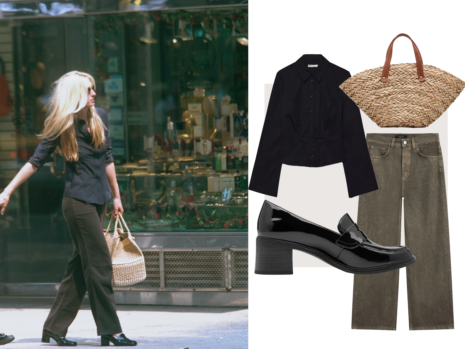 Outfit van Carolyn Bessette
