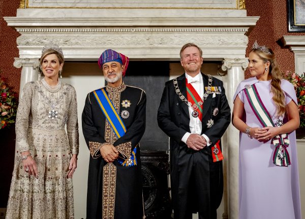Omaanse sultan op staatsbezoek in Nederland, dag 1