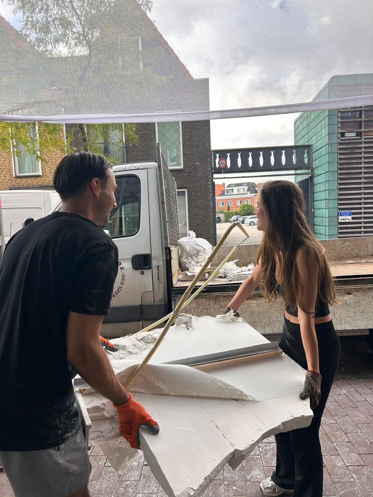 Verbouwing pilatesstudio