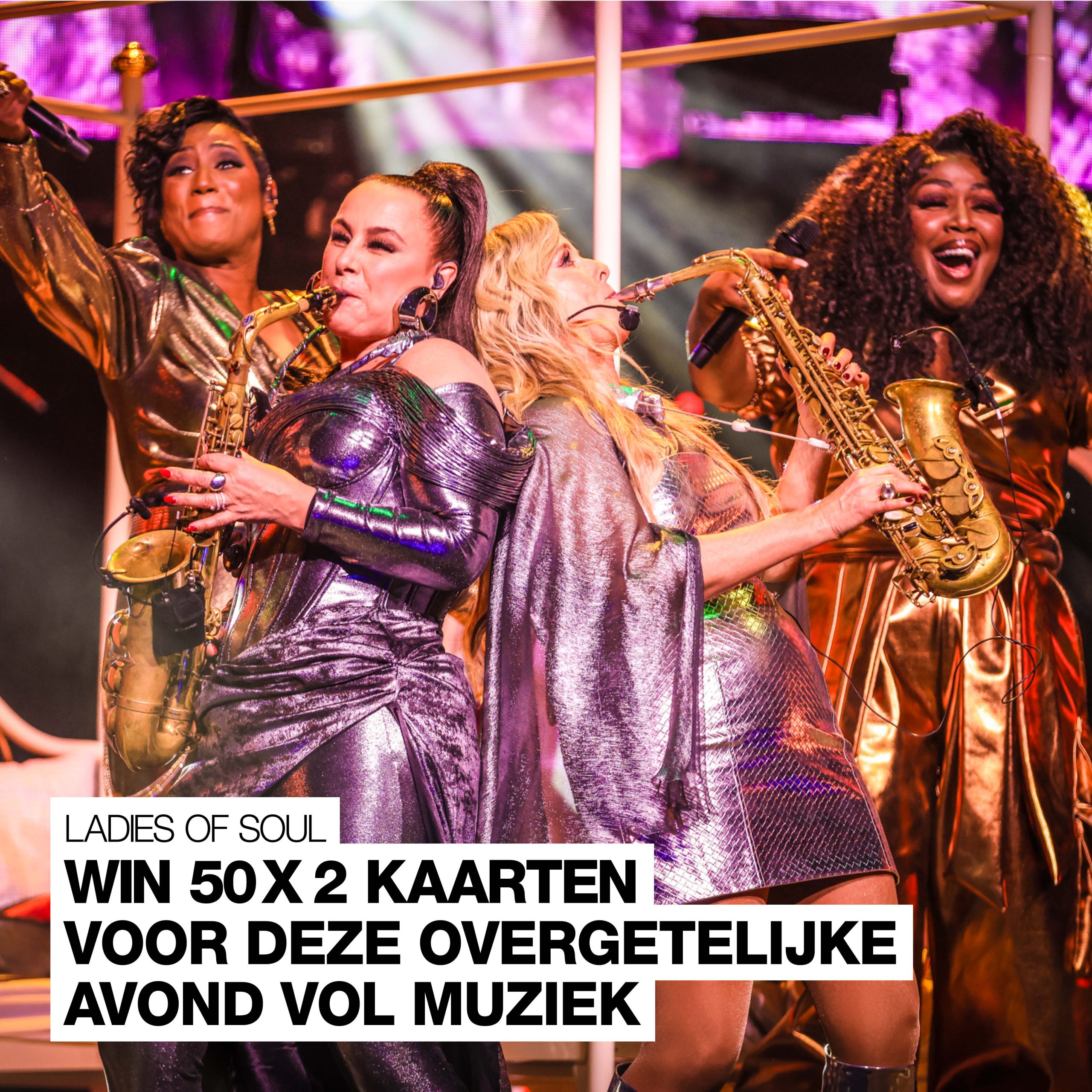 Live een avond vol sfeer: maak kans op tickets voor Ladies of Soul
