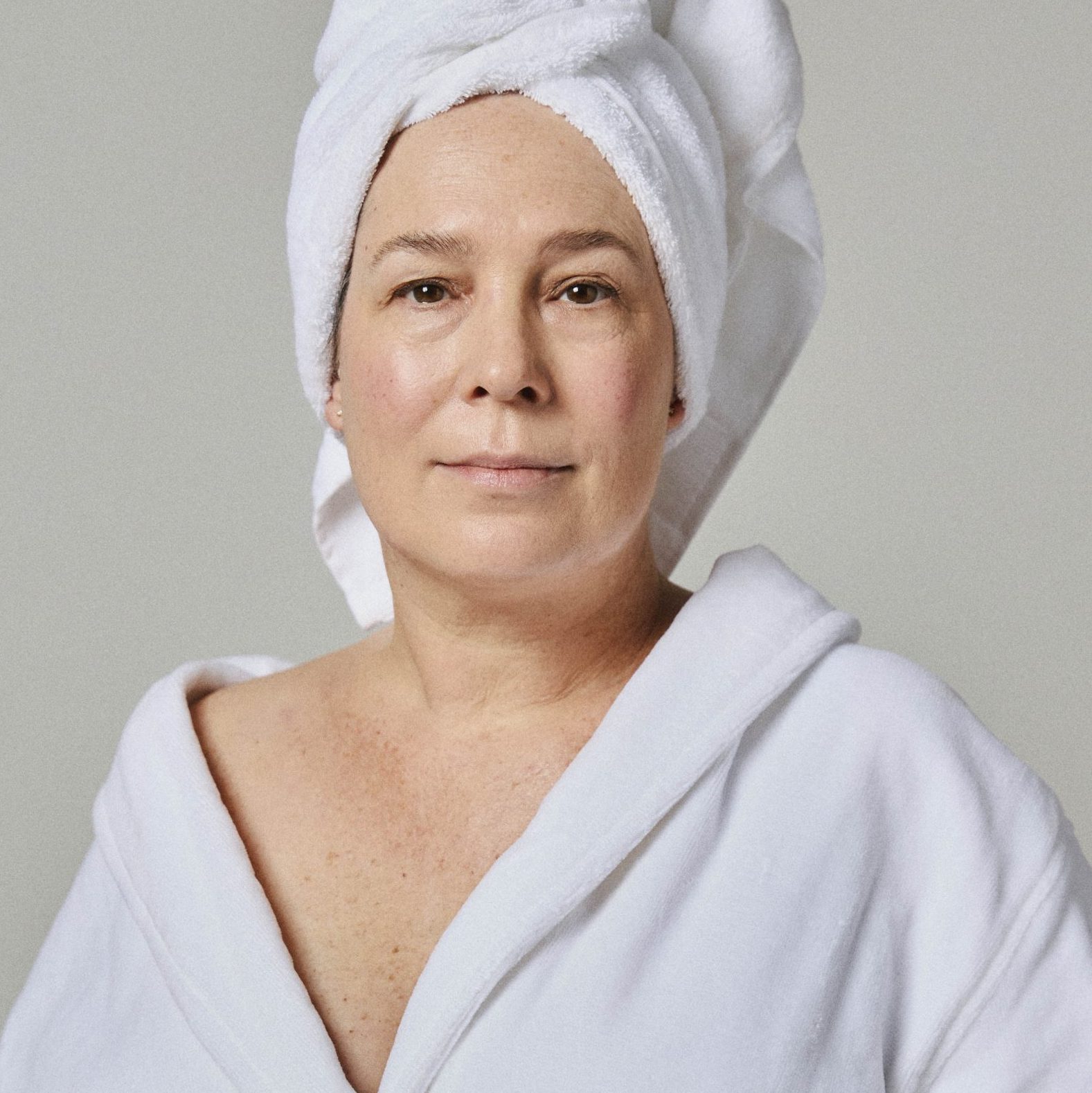 Heleen (54): ‘Voor mijn dagelijkse smeerritueel gebruik ik dertig producten’