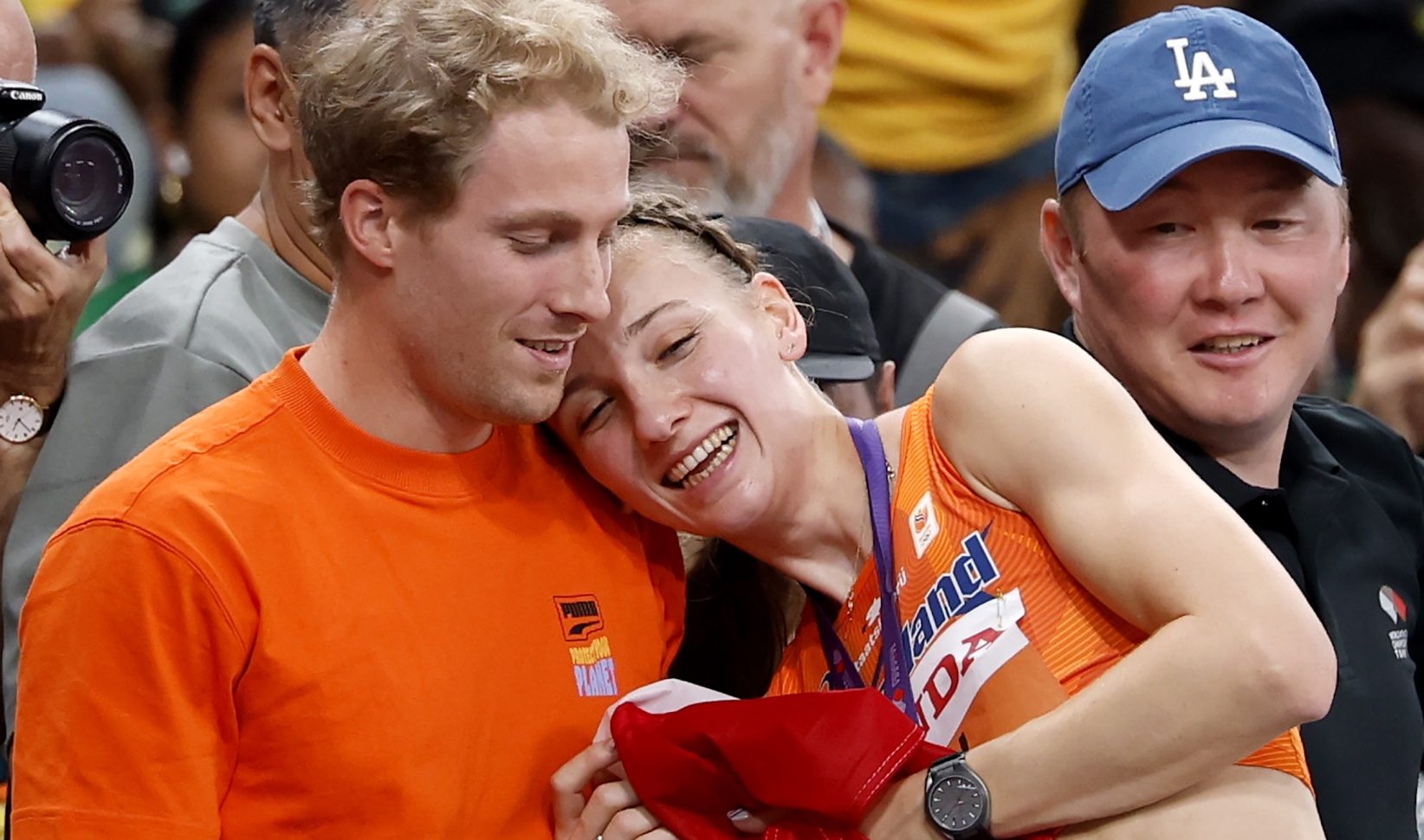 Topatlete Femke Bol is getrouwd met haar grote liefde