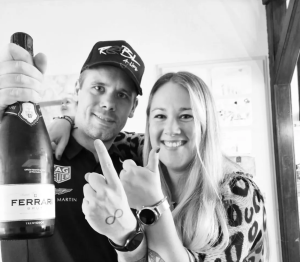 Alex de Lange en zus Stephanie Hoedt