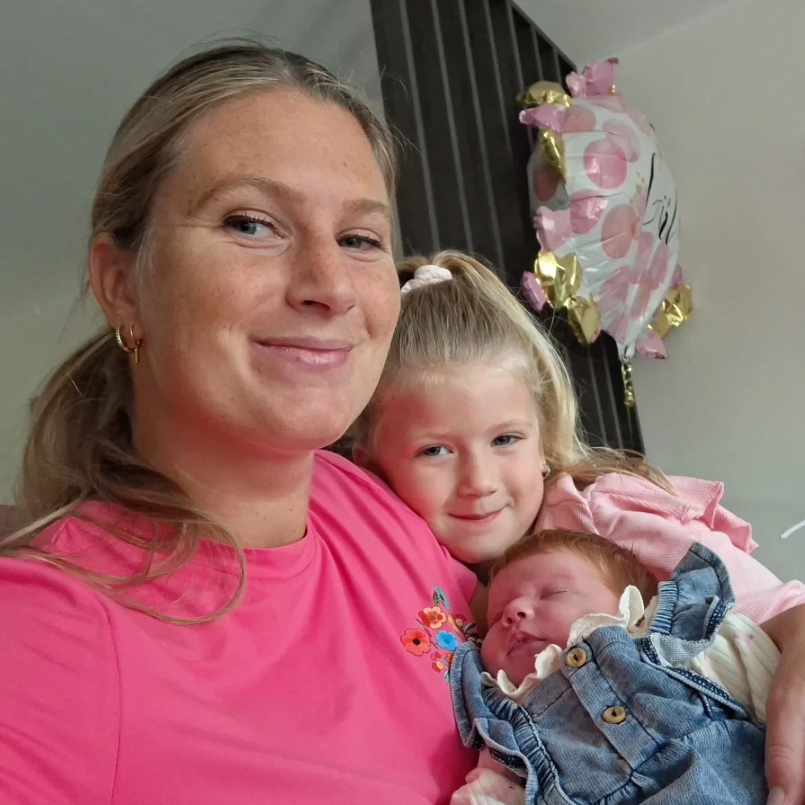 Talitha (30) had twee keer zwangerschapsvergiftiging: 'Ik was mezelf helemaal kwijt'