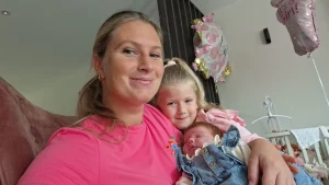 Thumbnail voor Talitha (30) had twee keer zwangerschapsvergiftiging: 'Ik was mezelf helemaal kwijt'