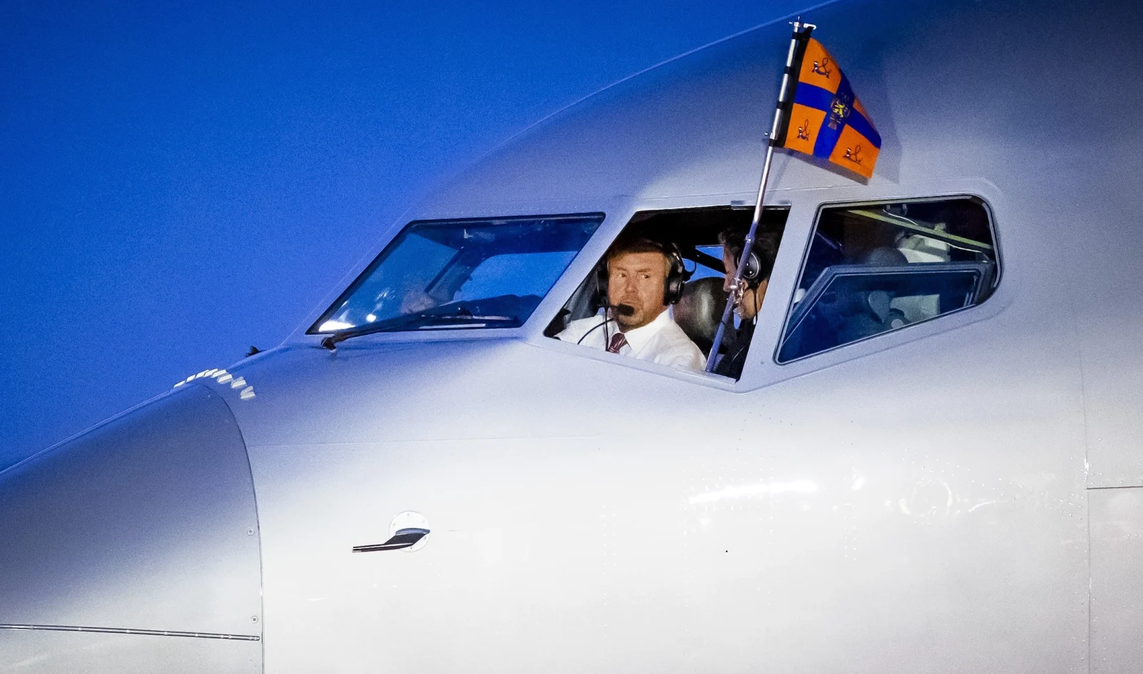 Koning Willem-Alexander maakt laatste vlucht in Boeing 737