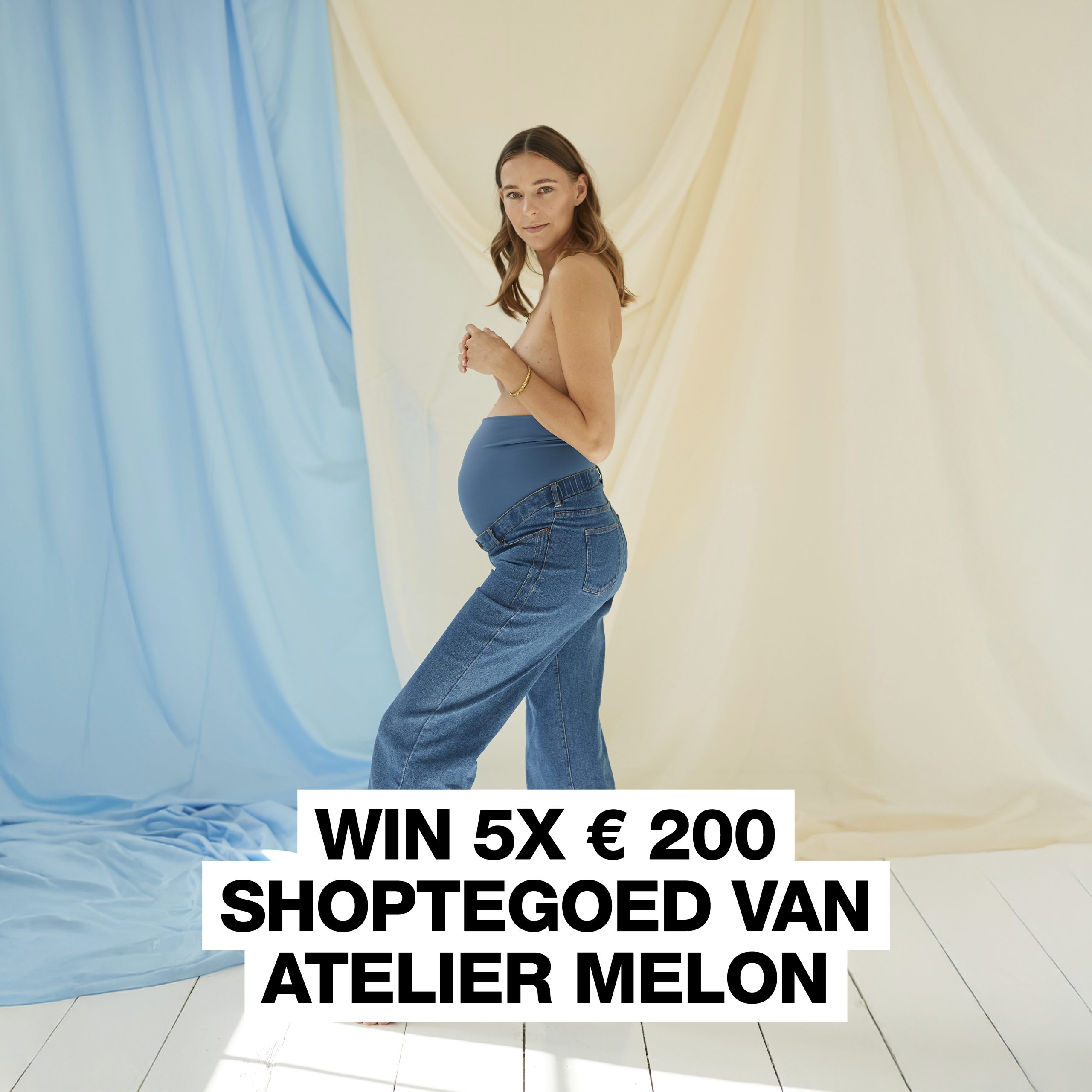 Nooit meer saaie zwangerschapskleding: win 200 euro shoptegoed van Atelier Melon