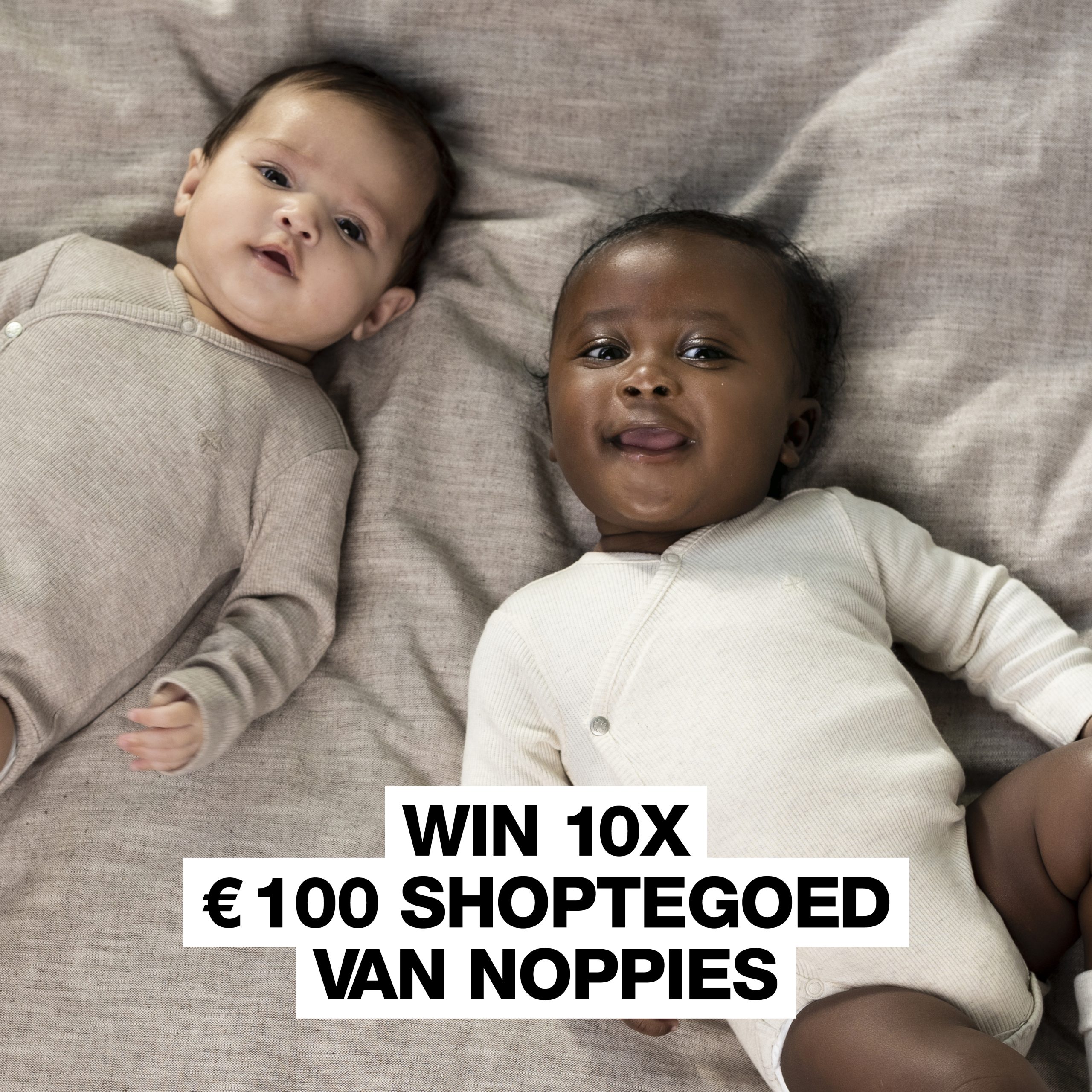 Gratis kleding voor jou en je kind: maak kans op honderd euro shoptegoed bij Noppies