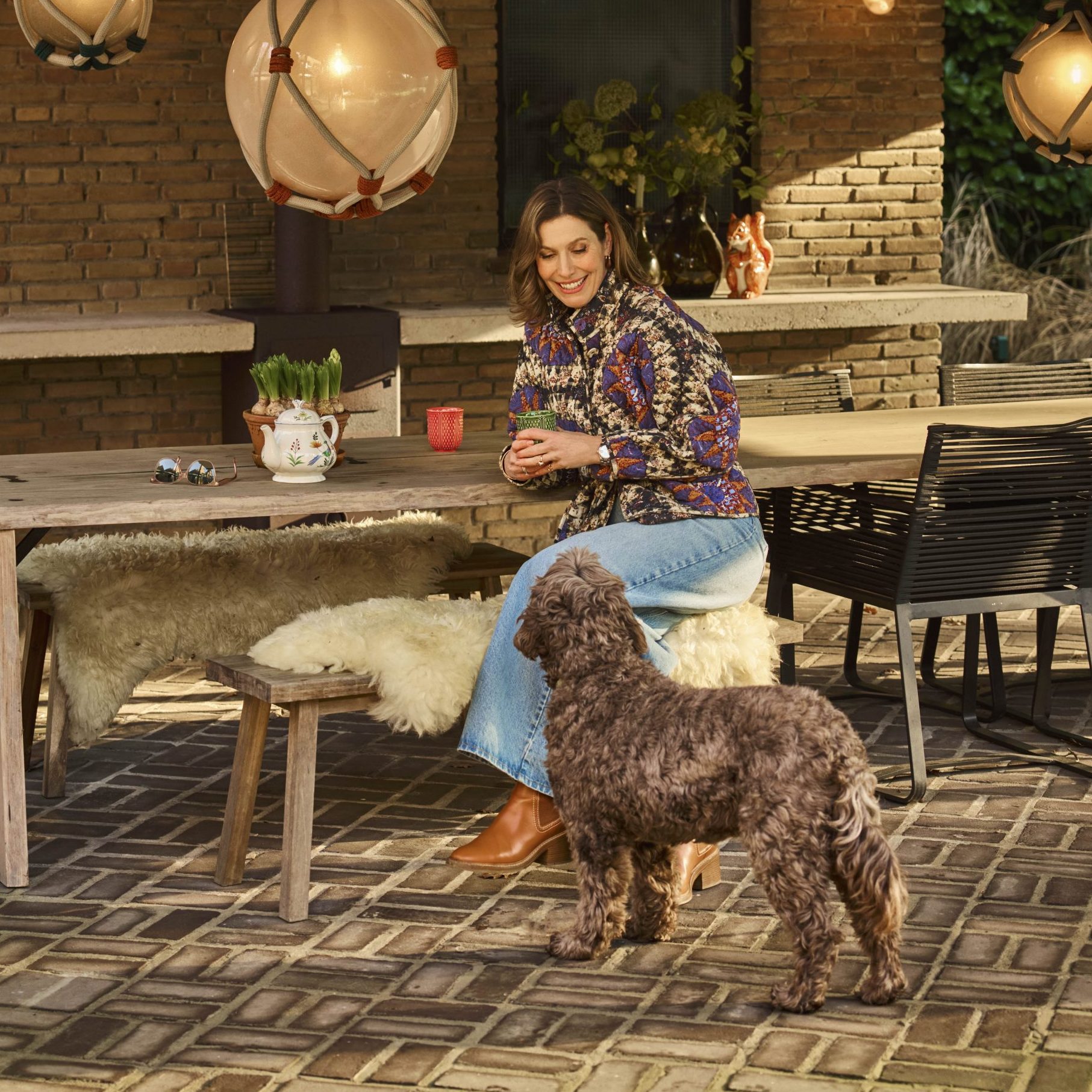 Het bijzondere huis van Chantal (51): 'Uit onze zitkuil met hoogpolig tapijt, wil je nooit meer weg’