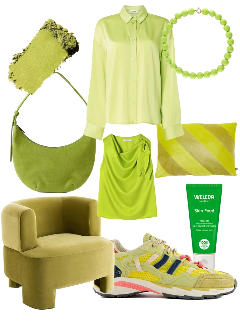 Items in kleurentrend van voorjaar 2026