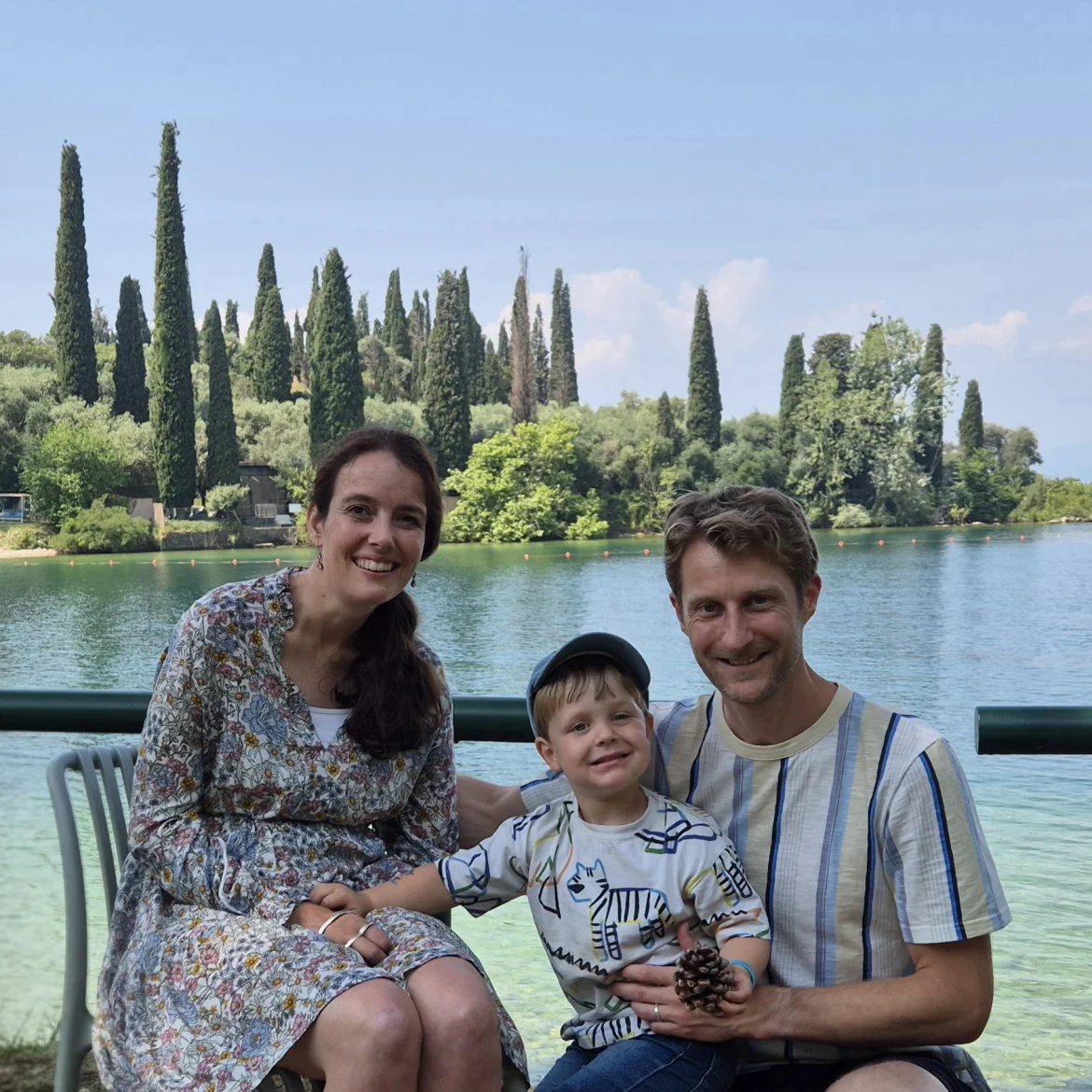 Zoe kreeg de diagnose van ALS, dit is een foto van haar gezin