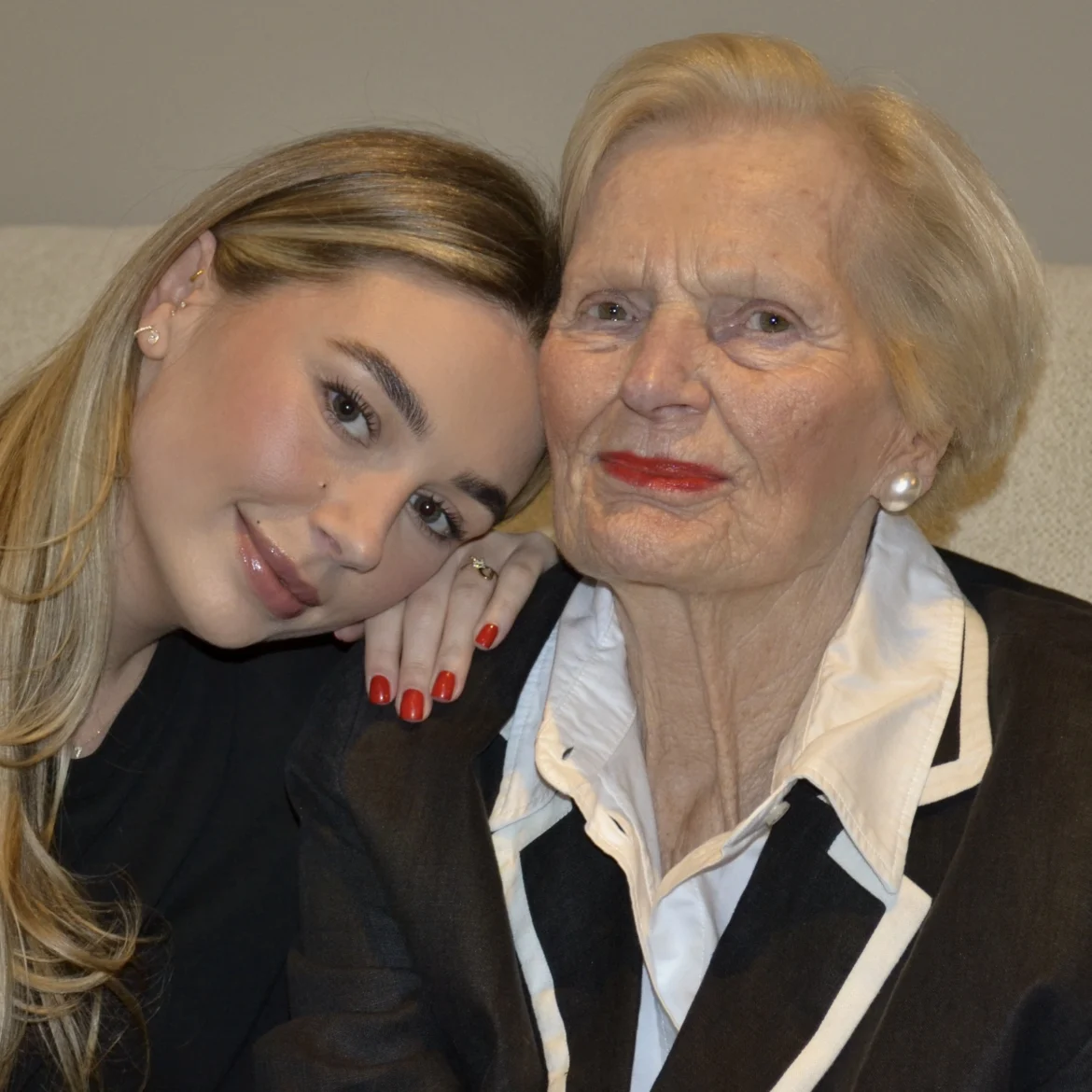 Noelle is de mantelzorger van haar oma Christa