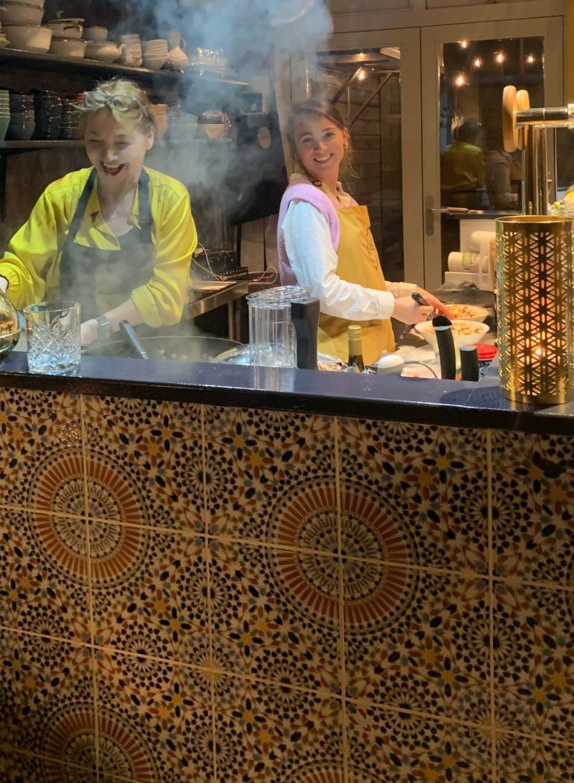 Damaris Beems werd chef-kok