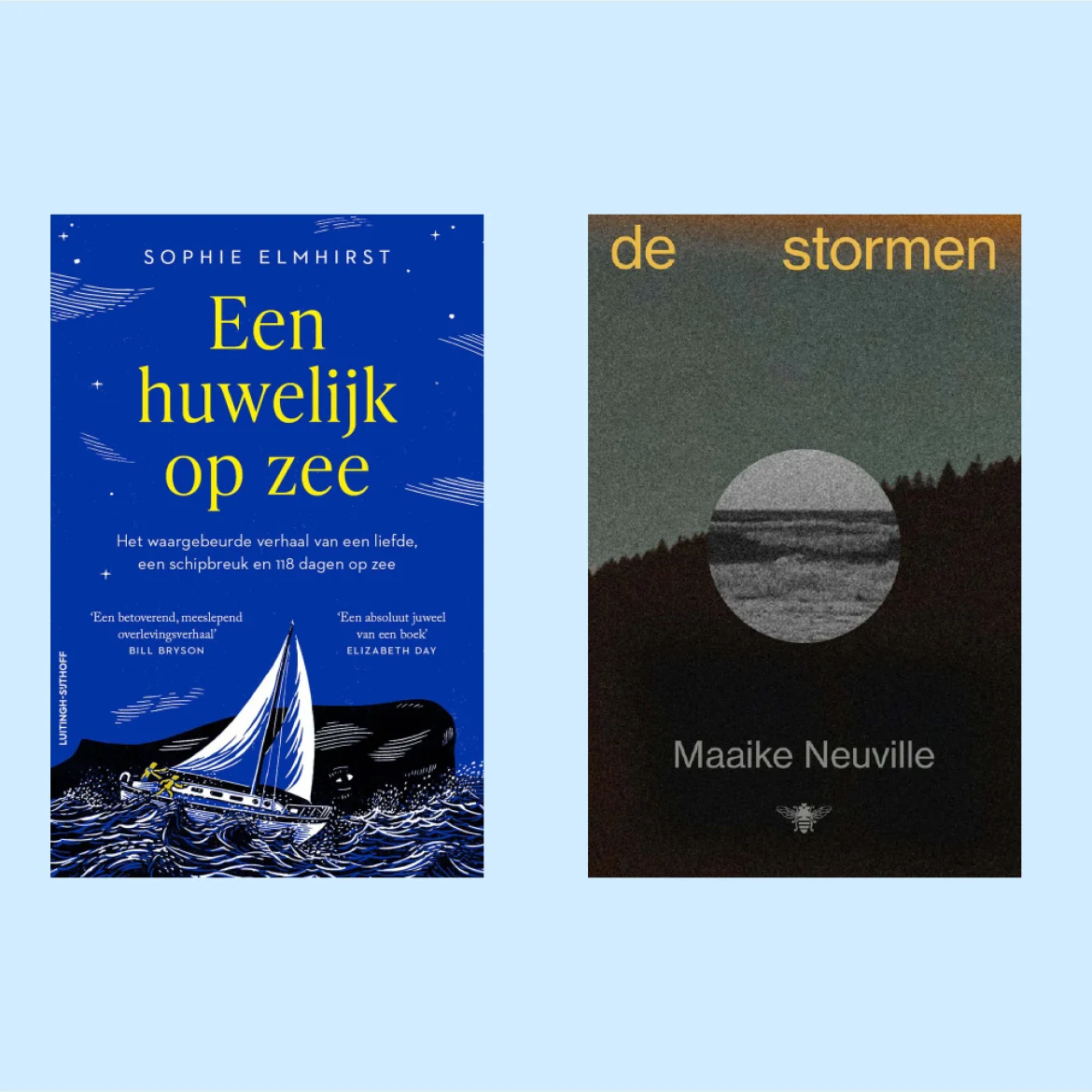 Boekentips maart, collage van covers