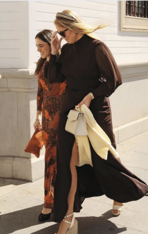 Thumbnail voor Bruiloft op de planning? Bij dít leuke merk scoorde Amalia haar 'wedding guest dress'