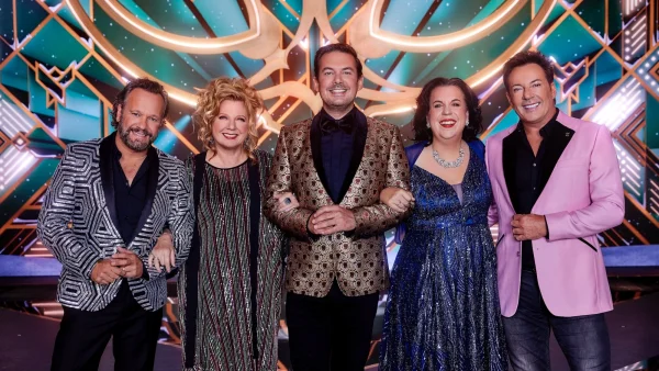 Gerard Joling met Loretta Schrijver