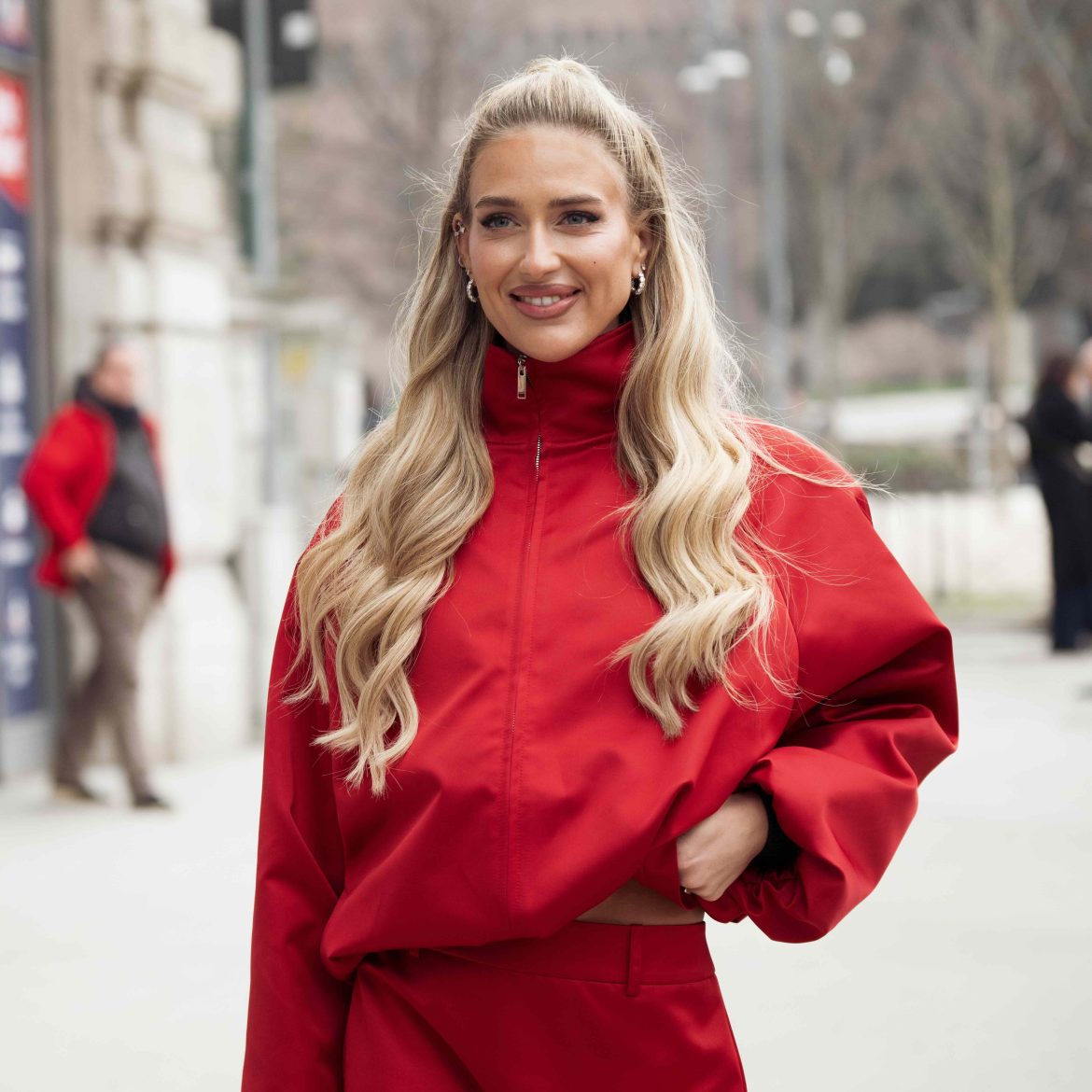 Emili Sindlev haar-hack sportsok viral Tiktok-trend