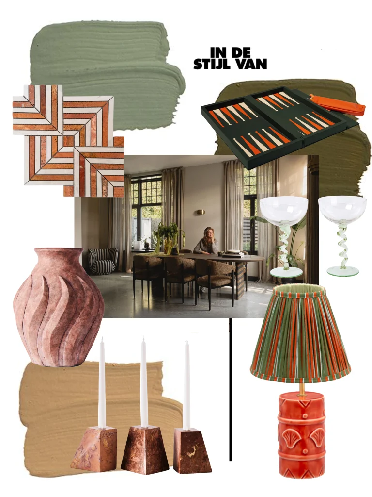 In de stijl van het kantoor van Pauline Wingelaar