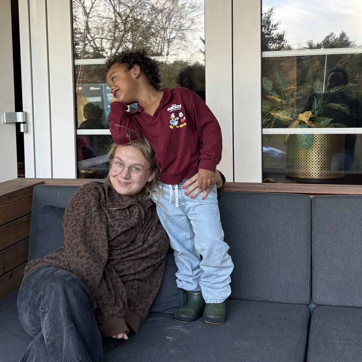 Rieke doet de mantelzorg van haar zoon Otis